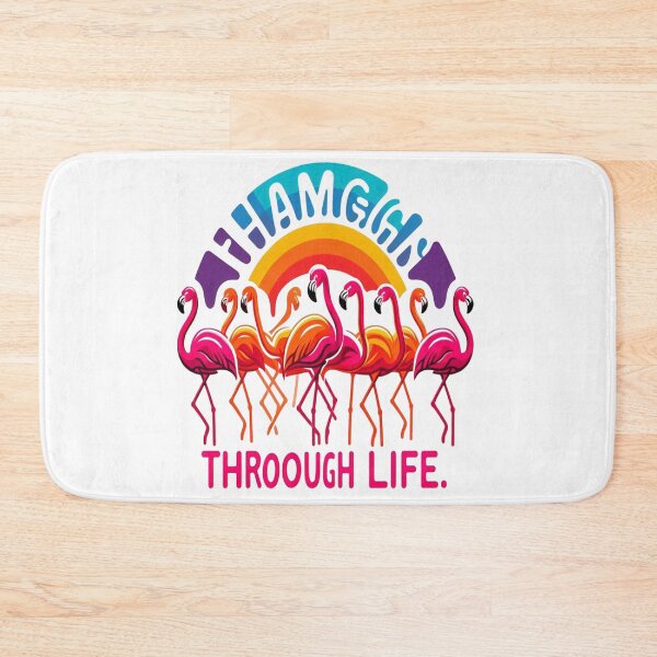 Item preview, Flamingo Through Life- Grace in Every Step designed and sold by HappyLifeStore6.