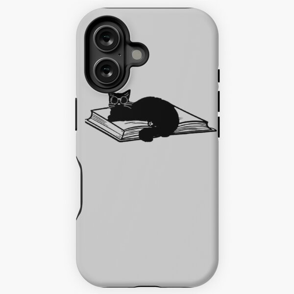 Vista previa del artículo con la obra «gato estudiando», diseñado y vendido por FleetingElegant.