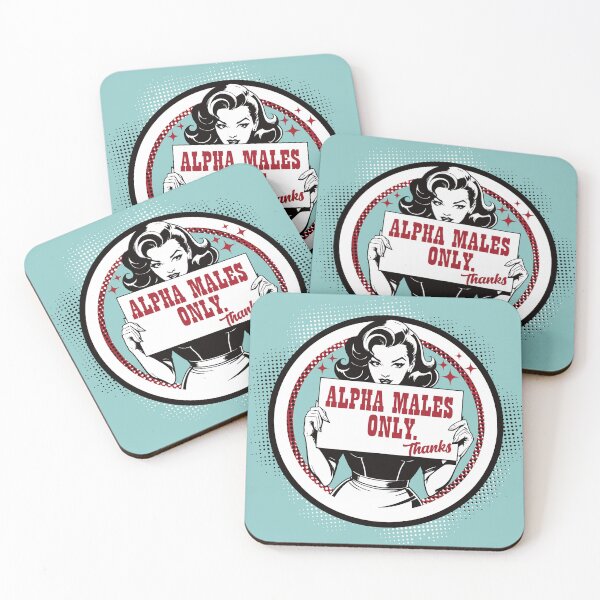 Item preview, Alpha Males Only designed and sold by SouthAndSunny.