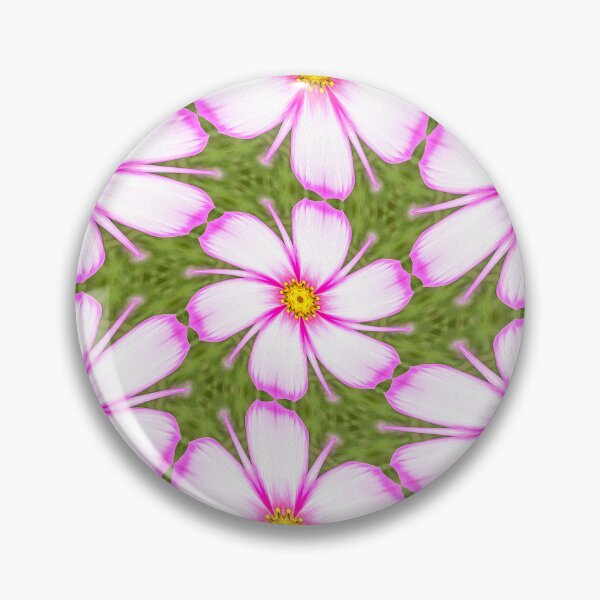 Item preview, Cosmos Flowers Pattern designed and sold by Patternflower.