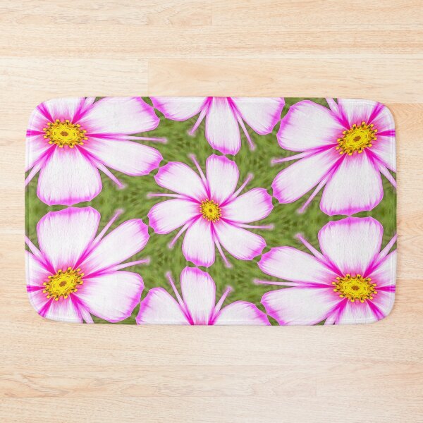 Item preview, Cosmos Flowers Pattern designed and sold by Patternflower.