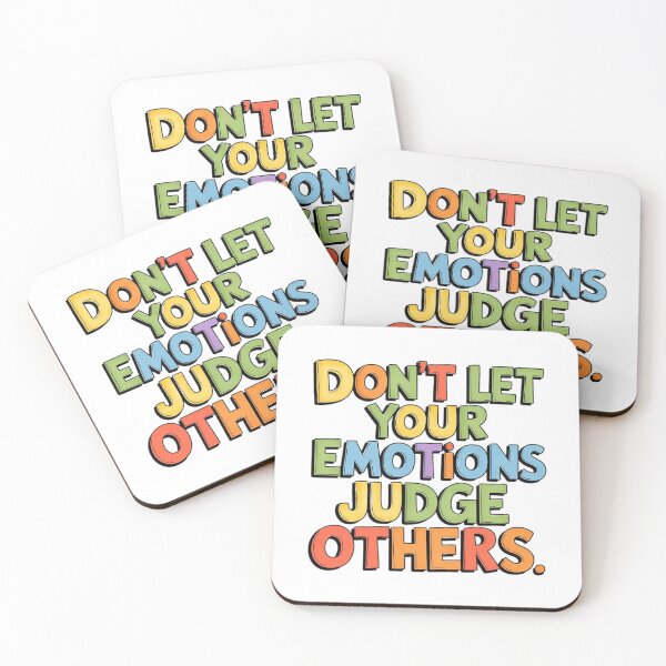 Item preview, Don't let your emotions judge others. designed and sold by Daofa.