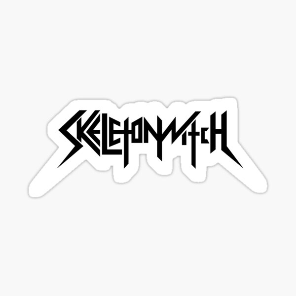 SKELETONWITCH VINYL DECAL STICKER CUSTOM SIZE/COLOR