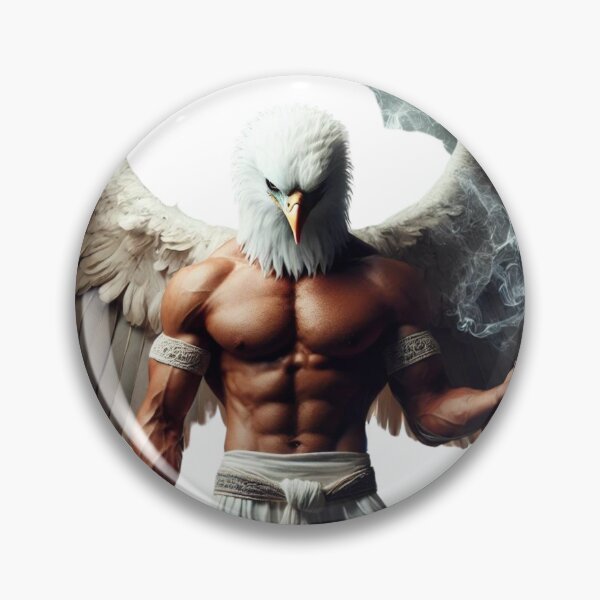 Item preview, eagle warrior, half eagle half man, designed and sold by LOAMBO5AI.