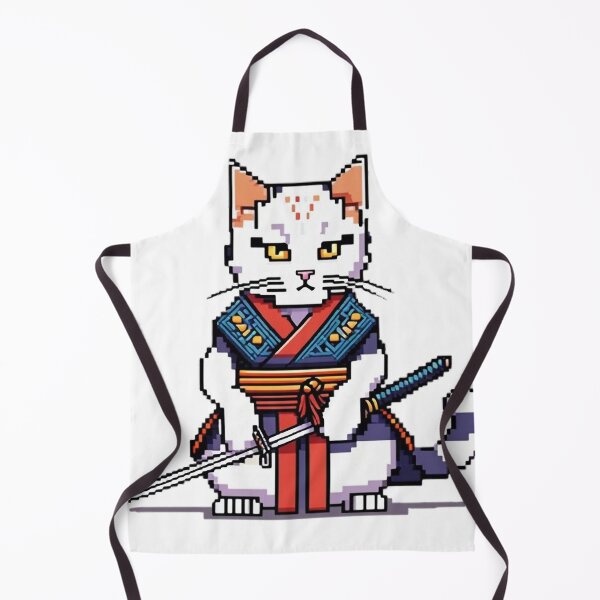 Item preview, Fierce Samurai Cat designed and sold by WILD-WILD-CAT.