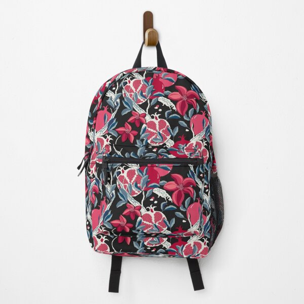 Item preview, Pomegranate trees, Pink-blue on black designed and sold by Alex  Blud.