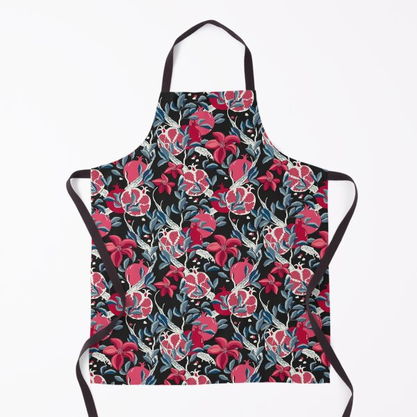 Item preview, Pomegranate trees, Pink-blue on black designed and sold by Alex  Blud.