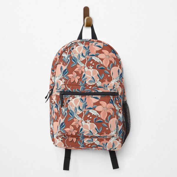 Item preview, Pomegranate trees, Coral-brown version designed and sold by Alex Blud.