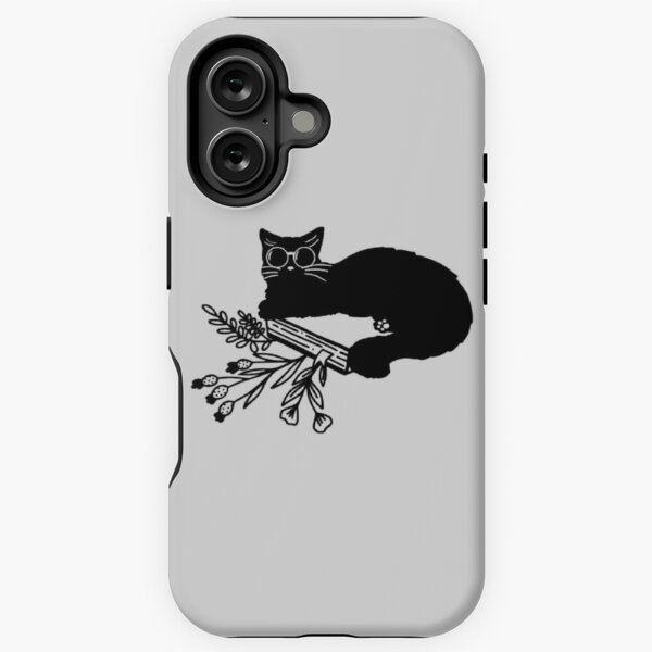Vista previa del artículo con la obra «gato estudiando», diseñado y vendido por FleetingElegant.