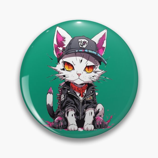 Item preview, Punk Cat Rebel designed and sold by WILD-WILD-CAT.