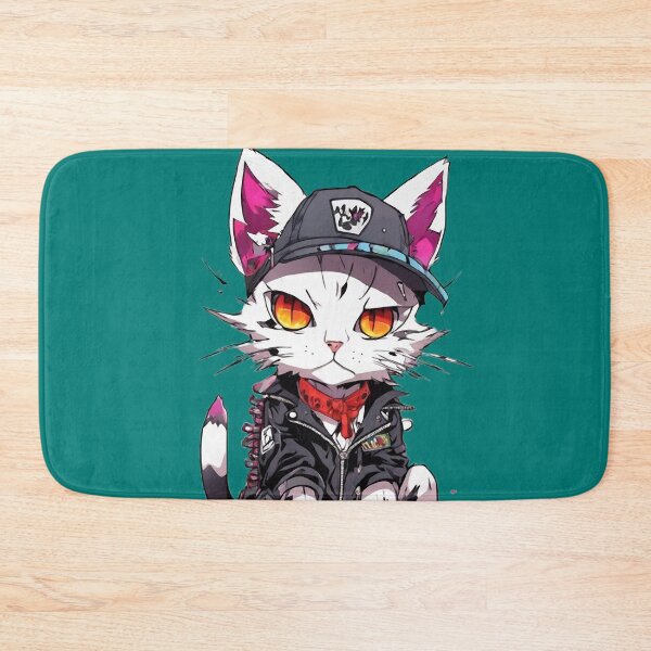 Item preview, Punk Cat Rebel designed and sold by WILD-WILD-CAT.