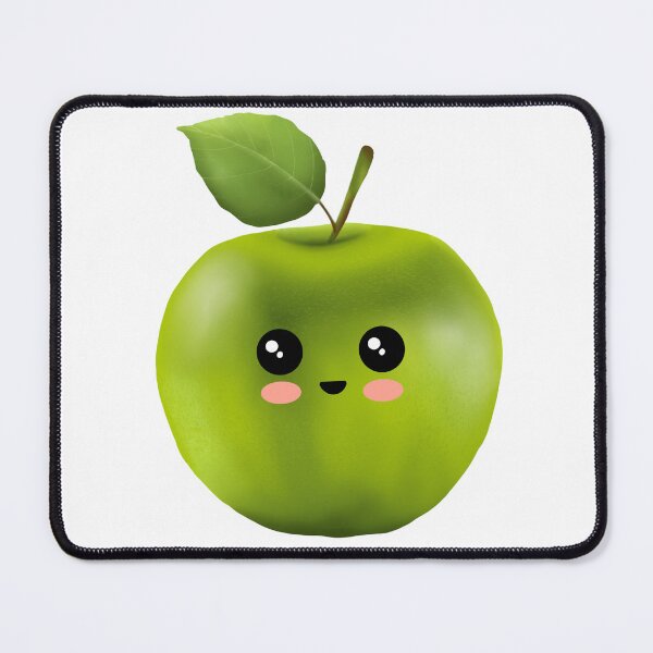 Item preview, apple green smile designed and sold by poonzapoon.