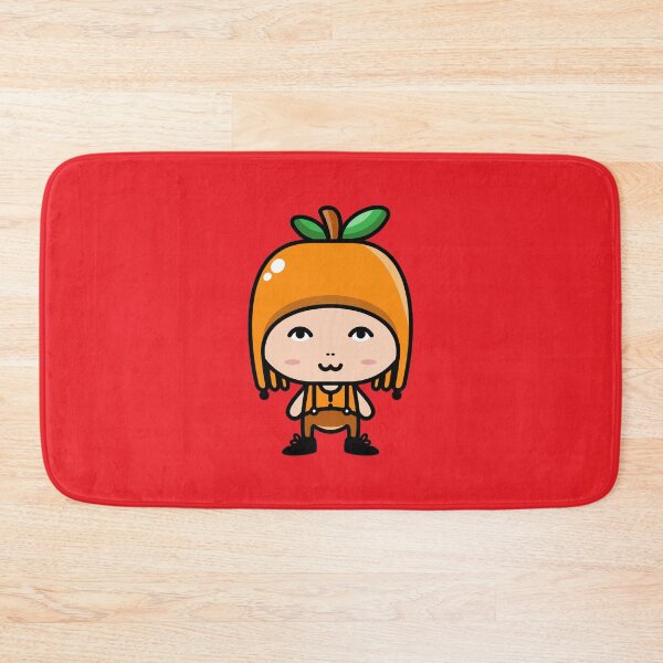 Item preview, Cute character in orange fruit costumes cartoon designed and sold by merupa.