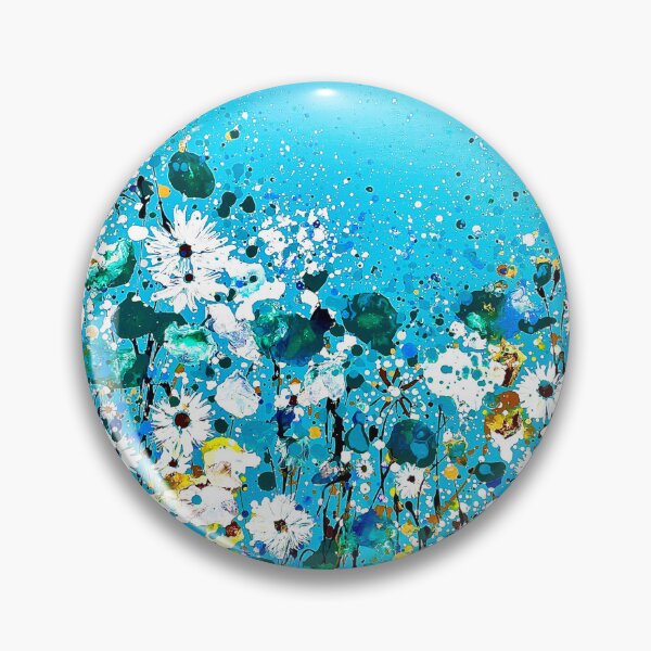 Item preview, Teal Garden  designed and sold by Sally Oasis Paintings.