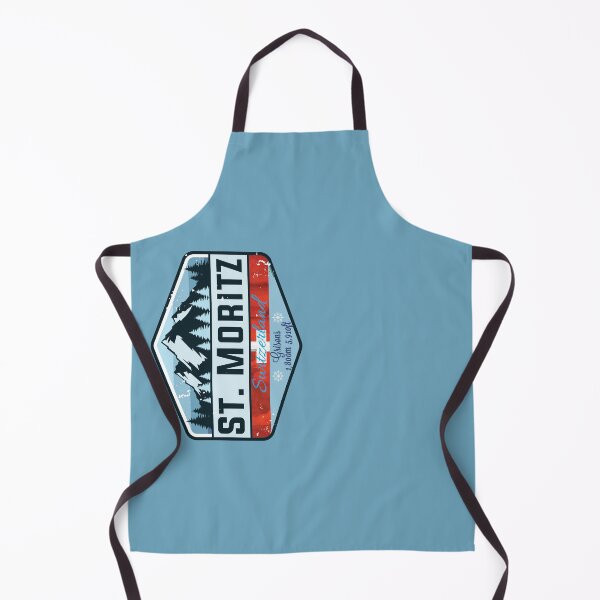 Item preview, St. Moritz Switzerland Skiing Swiss Alps Sticker T-Shirt 01 designed and sold by OuterShellUK.
