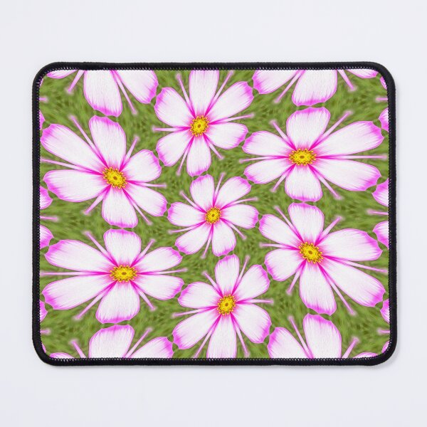 Item preview, Cosmos Flowers Pattern designed and sold by Patternflower.