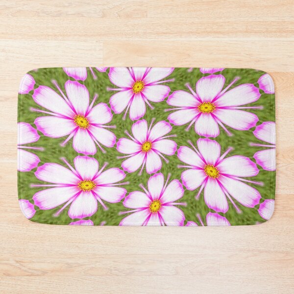 Item preview, Cosmos Flowers Pattern designed and sold by Patternflower.
