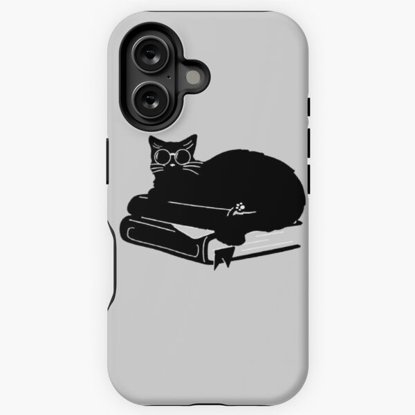 Vista previa del artículo con la obra «gato estudiando», diseñado y vendido por FleetingElegant.