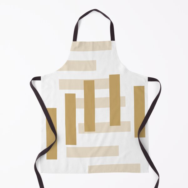Item preview, Golden Harmony: A Pattern of Bold Vertical and Subtle Horizontal Lines, Unique designed and sold by villacreativa.