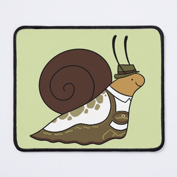 Item preview, October Festive Snail 1 designed and sold by DinoDoggie.