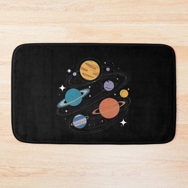 Item preview, Vibrant Solar System: Colorful Orbiting Planets designed and sold by love3617.