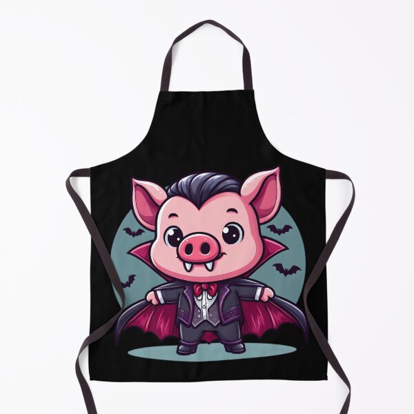 Item preview, Dracula Pig cartoon funny vintage designed and sold by PAVOXAR.