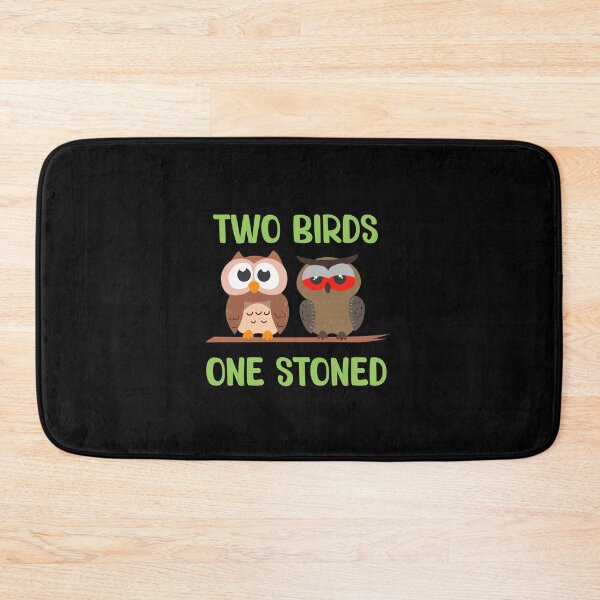 Item preview, Two Birds One Stoned designed and sold by Cannaxes Studio.