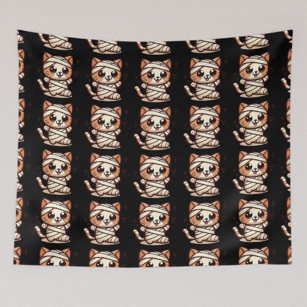 Item preview, Mummy Cat cartoon funny vintage designed and sold by PAVOXAR.