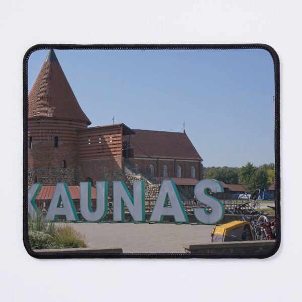 Item preview, Kaunas castle. People walking in Kaunas. Streets, buildings. Lifestyle in the urban area. designed and sold by Maurizio Fabbroni.