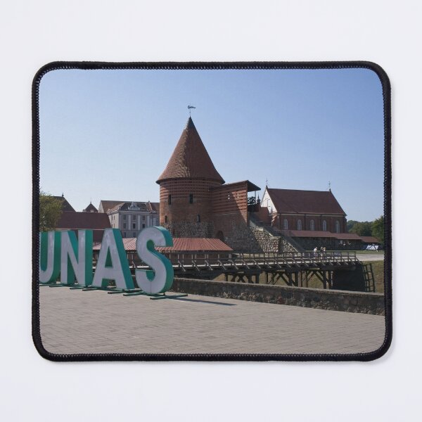 Item preview, Kaunas castle. People walking in Kaunas. Streets, buildings. Lifestyle in the urban area. designed and sold by Maurizio Fabbroni.