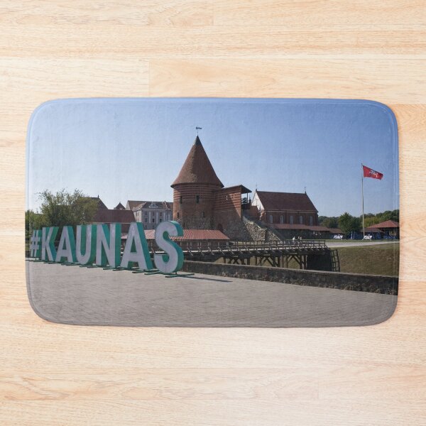 Item preview, Kaunas castle. People walking in Kaunas. Streets, buildings. Lifestyle in the urban area. designed and sold by Maurizio Fabbroni.