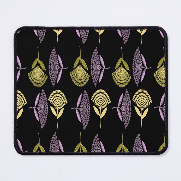 Item preview, Mid Century Floral Dandelion in Lilac And Beige designed and sold by taiche.
