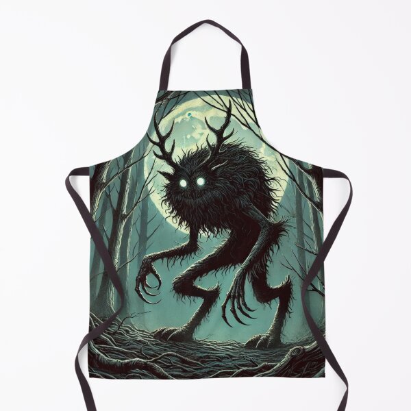 Item preview, Nightstalker Fiend: Eerie Cult Creature in a Haunted Fores designed and sold by maxthegrem.