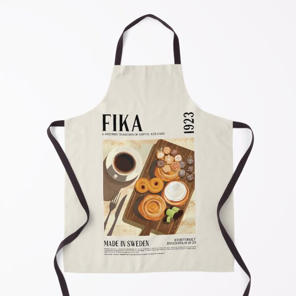 Item preview, Sweden Fika Food Wall Art designed and sold by SurfolioPrints.