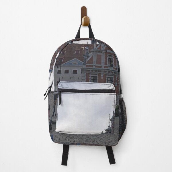 Item preview, House of Blackheads. People walking in Riga. Streets, buildings. Lifestyle in the urban area. urban area. designed and sold by Maurizio Fabbroni.