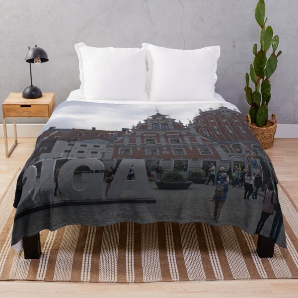 Item preview, House of Blackheads. People walking in Riga. Streets, buildings. Lifestyle in the urban area. urban area. designed and sold by Maurizio Fabbroni.