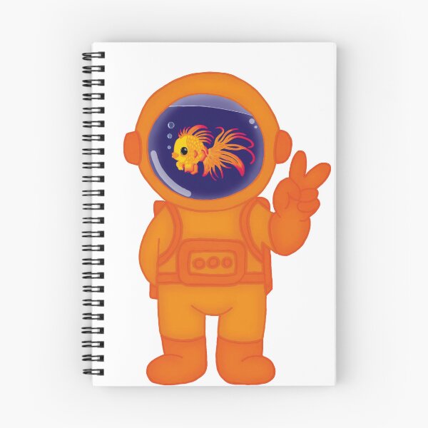 Item preview, Copy of Fish the Colors of the Rainbow Astronaut- Orange designed and sold by ChaosAndLace.
