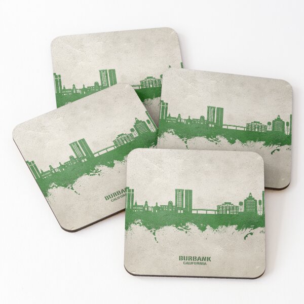 Item preview, Burbank California Skyline designed and sold by ArtPrints.