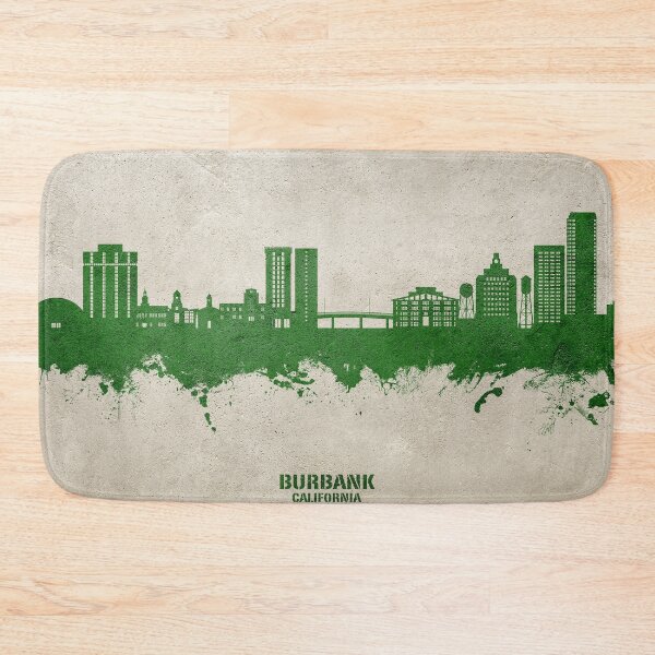 Item preview, Burbank California Skyline designed and sold by ArtPrints.