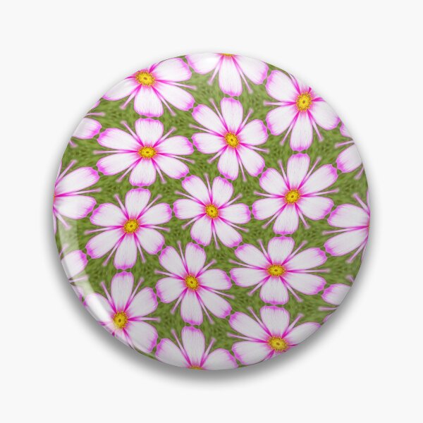 Item preview, Cosmos Flowers Pattern designed and sold by Patternflower.