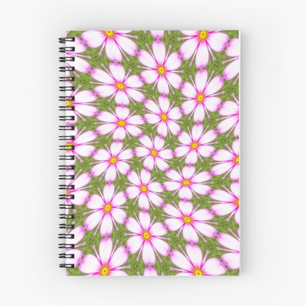 Item preview, Cosmos Flowers Pattern designed and sold by Patternflower.