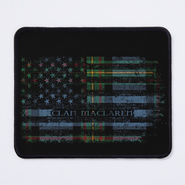 Item preview, Clan MacLaren of Broich Scottish tartan US flag kilt Scotland designed and sold by Clan1093.