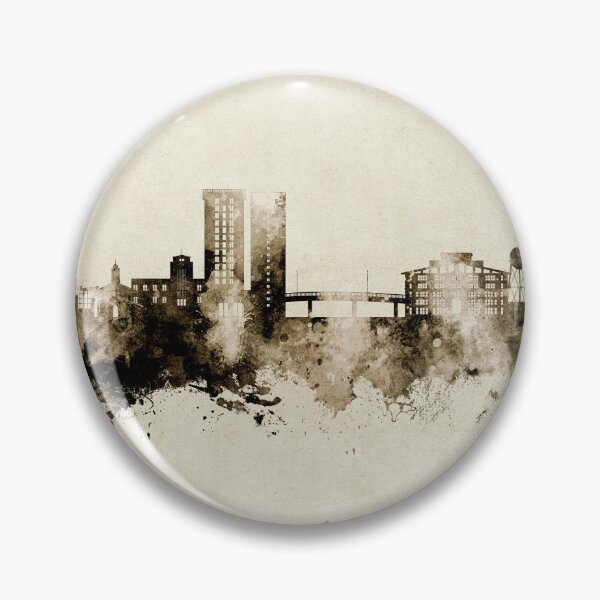 Item preview, Burbank California Skyline designed and sold by ArtPrints.