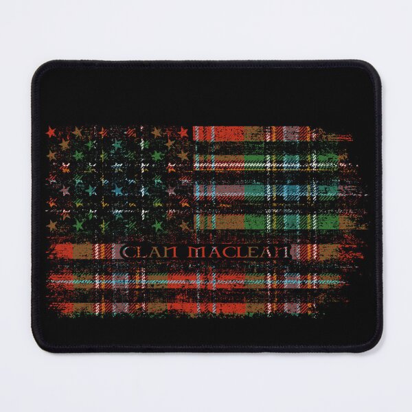 Item preview, Clan MacLean of Duart Scottish tartan US flag kilt Scotland designed and sold by Clan1093.