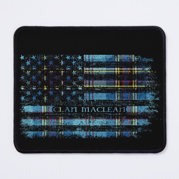 Item preview, Clan Maclean Scottish tartan US flag kilt Scotland 2 designed and sold by Clan1093.