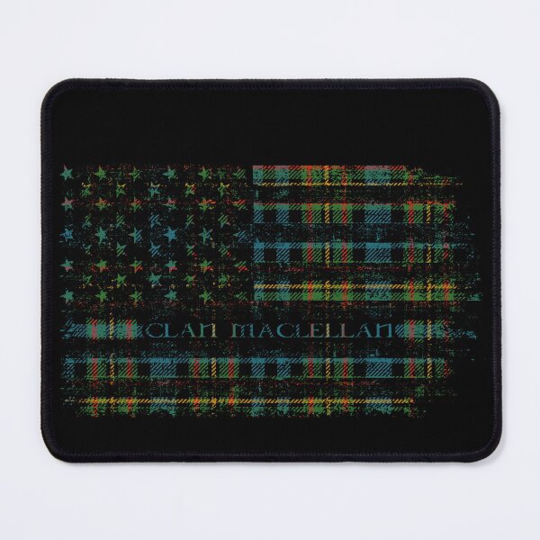 Item preview, Clan MacLellan Scottish tartan US flag kilt Scotland designed and sold by Clan1093.