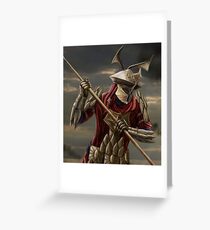 Easterling Elite Warrior Greeting Card
