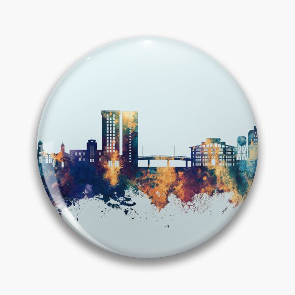 Item preview, Burbank California Skyline designed and sold by ArtPrints.