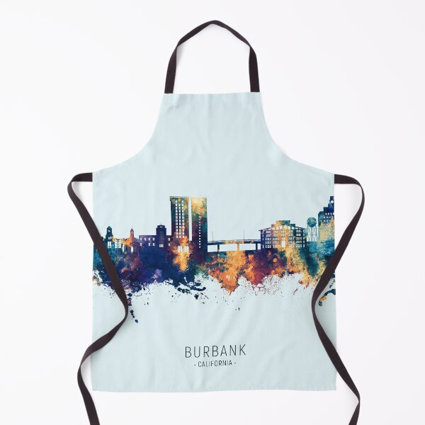 Item preview, Burbank California Skyline designed and sold by ArtPrints.