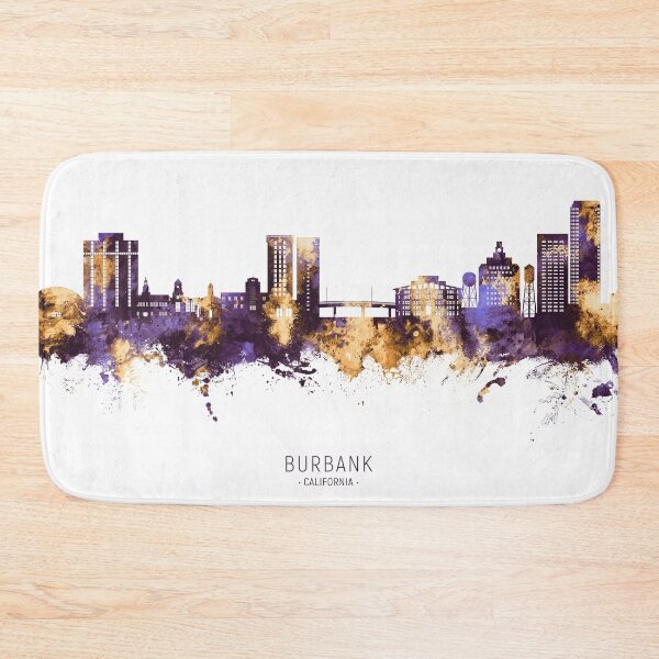Item preview, Burbank California Skyline designed and sold by ArtPrints.